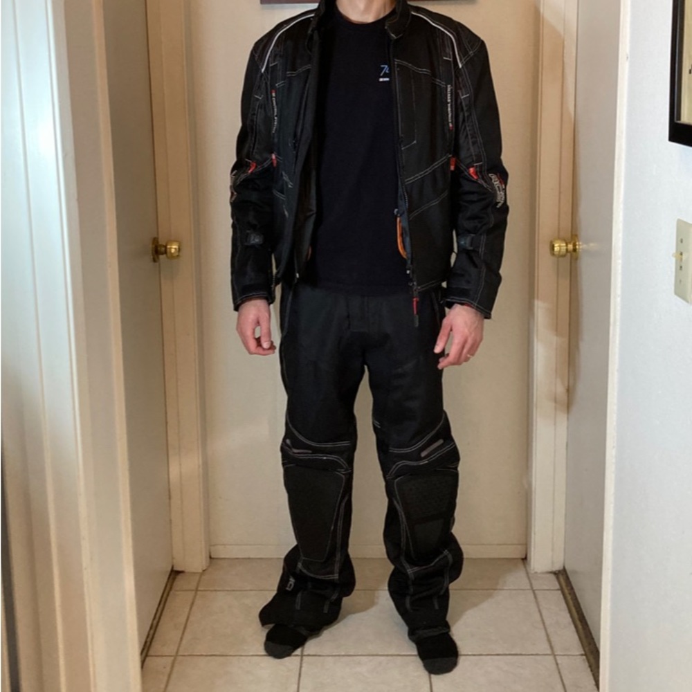 Men's Motorcycle Sedici Pants With Zip Out Liner, size S